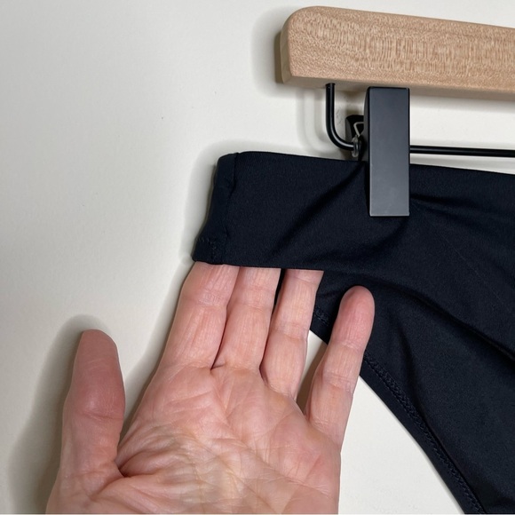 Athleta Black Clean Medium Bikini Bottom vacation beach cruise - Picture 5 of 10